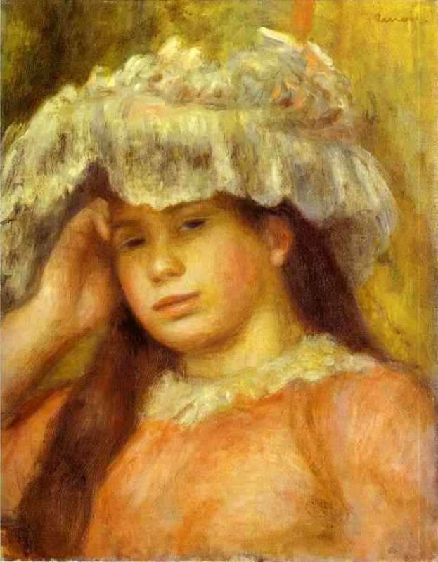 young woman wearing a hat (jeune femme au chapeau).jpg
